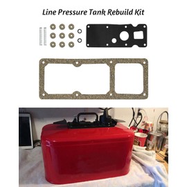 EMIHO 2 Line Pressure Tank Rebuild Kit Compatible with Johnson Evinrude OMC, 15 Pcs