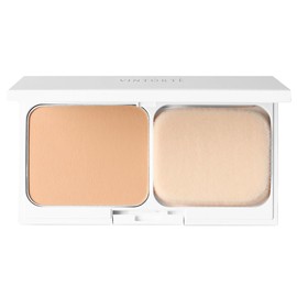 VINTORTE Mineral Silk Presto Foundation Powder Foundation Case with Puff, Mineral Foundation Ventorte #20HB For Brightness to Fair Skin v-mpf-1