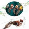 MisFun 5 Pieces Bird Decorative Figures Artificial Bird Decoration with