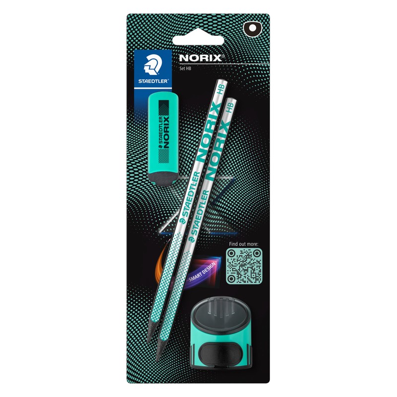 STAEDTLER Norix 186 Colouring Pencils and 181 Pencil Set, Made