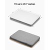 ZEAPTAC Portable Lap Laptop Desk with Pillow Cushion, Fits up