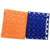50 Well Orange/Blue Centrifuge Tube Rack for 10 ml /