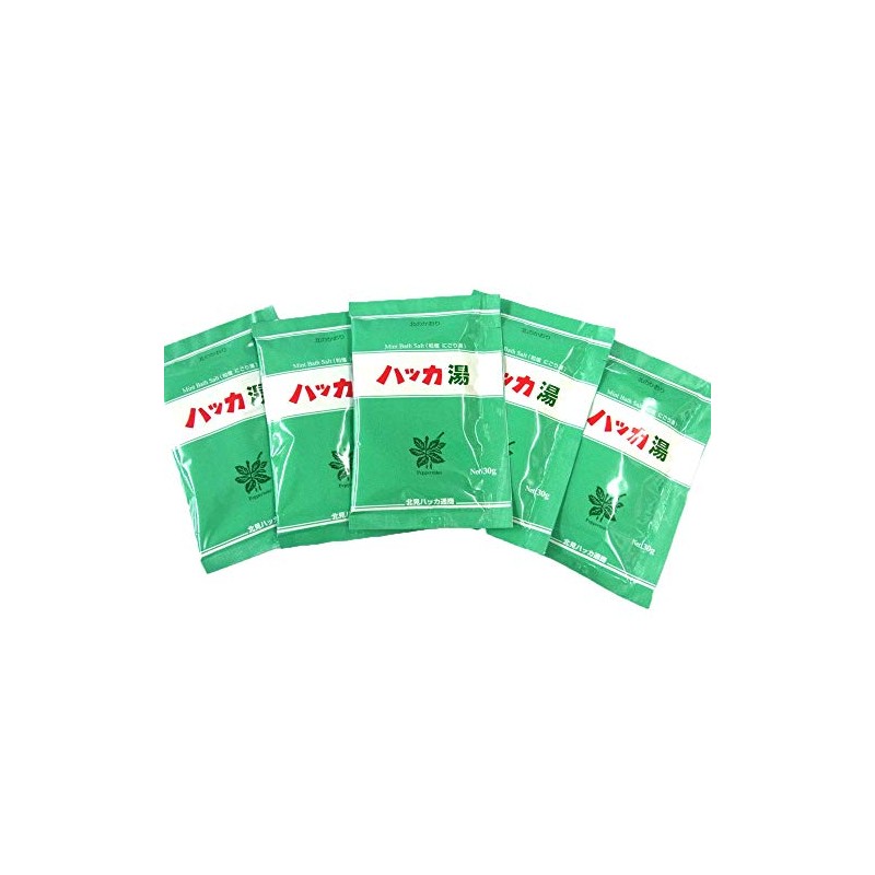 Hot Water Bath Salt, Cool Bath Salt, Kitami Peppermint Yu,