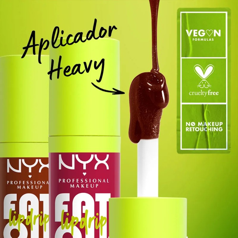 NYX PMU Fat Oil Lip Drip Gloss Efecto Jugoso 4.8ml