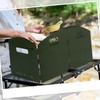 Camping Stove Windscreen 4 Plates Steel Camp Stove Windscreen Folding