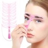 Pack of 8 Eyebrow Stencils for Beginners, Eyebrow Shapes, Eyebrow