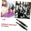 BESPORTBLE Bike Pedal Straps for Exercise 2 Pairs Pp Material