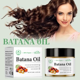 Batana Oil for Hair Growth, 100% Batana Oil Organic, Raw Batana Oil for Hair Growth, Repairs Damaged Hair Oil, Reduces Hair Loss, Batana Oil for Hair Mask Scalp Hair Growth Oil