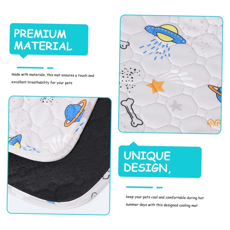 BUGUUYO Breathable Absorbent Potty Training Mat for Small Dogs Quick