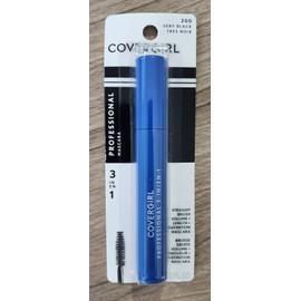 Covergirl Professional 3 In 1 Mascara 200 Very Black New & Sealed