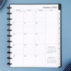 newestor 2025-2026 Monthly Planner Refill for 11-Discbound Notebooks, Apr 2025
