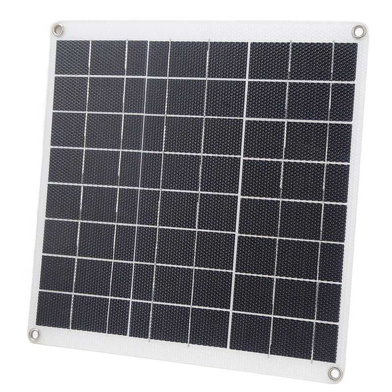 Solar Panel Powered Fan Maintain Air Circulation 6 Blades 15W