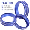 Hoypeyfiy Air Conditioning Knob Trim Ring, Center Control Knob Ring