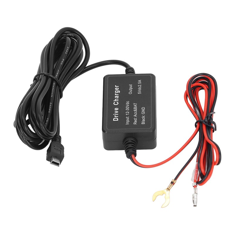 Dash Cam Hardwire Kit High Security 24h Surveillance for Mirror