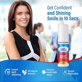 Tooth Paint, Teeth Whitening Paint, Instant White Tooth Paint, Simple & Portable White Paint for Teeth-Instantly Get a Shiny Smile Easy at Home Mouth Hygiene Oral