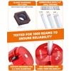 VANSORK 8 Pieces PVC Pipe Reamer Kit with 1/2 inch,