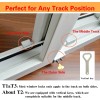 Tahikem Window Safety Locks Adjustable Sliding Door Window Security Locks