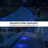CREPOW Solar Dock Lights Driveway Deck Lights - 8 Packs