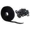 KOYOKOMA Magic Cable Ties with Buckles, 25 Pieces in Length,