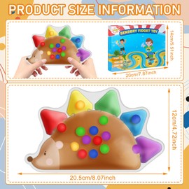 ARONRAVE Sensory Toy Colours Sorting Game, Toy for Sorting Colours for Children 1 2 3 Years Learning Activities Travel Toy for Boys and Girls Fine Motor Skills