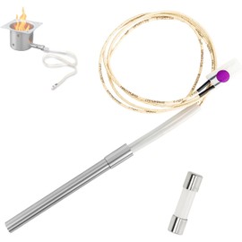 Hot Rod Igniter Kit for Pit Boss, Compatible with Pitboss, Traeger, Camp Chef Grills, Pellet Grill Igniter Rod Heating Element with 1 Fuses