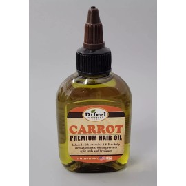 Difeel Premium Natural Hair Oil - Carrot Oil  2.5 fl oz.