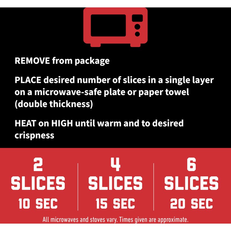 HORMEL BLACK LABEL Fully Cooked Bacon - Thick Bacon Snacks