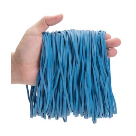 Mr. Pen- Large Rubber Bands, 100 Pack, Blue, Big Rubber Bands, Extra Large Rubber Bands, Blue Rubber Bands Large, Long Rubber Bands Office Supplies, 7 Inch Rubber Bands