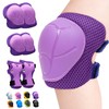 Inkidio Knee Pads for Kids Unicorn Protective Gear Set Knee