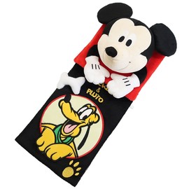 Marushin Mickey Enjoy Friends Paper Holder 2215037300 Lid Portion: H 5.9 x W 5.9 inches (15 x 15 cm); Stock Portion: H 8.7 x W 5.9 inches (22 x 15 cm) (not including stuffed animals)