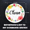 Dishwasher Magnet,Clean Dirty Sign Indicator- Double Sided Magnet with Magnetic
