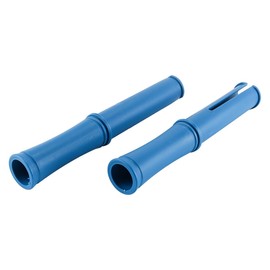 ieron 2 Stück Schrumpffolienrollen Mit Griffen, Stretchfolienspender Für Produktverpackungen, Blau