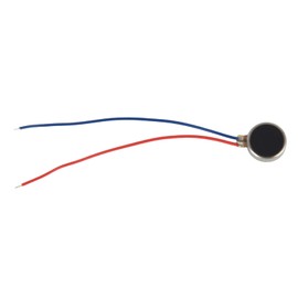 Pack of 20 Mini Vibration Motors, Tiny 2 Wires Flat Coin Button Vibration Motor for Mobile Phones Pager Tablet Household Appliances