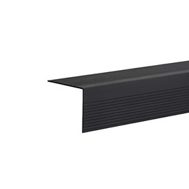 TMH Stair Nosing, Stair Edge Protector, 48" Long - Dark Bronze Anodized (Black) More Options Available
