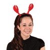 Beistle Luau Party Crab Claw Headband Boppers For Mardi Gras
