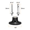 QUARKZMAN 5 Pack 2 Inch Disc Pad Holder Quick Change