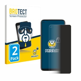 BROTECT Anti-Spy Privacy Screen Protector for Motorola Moto G8 Power Privacy Screen Protector [Screen Protector, Blue Light Filter] (Pack of 2)