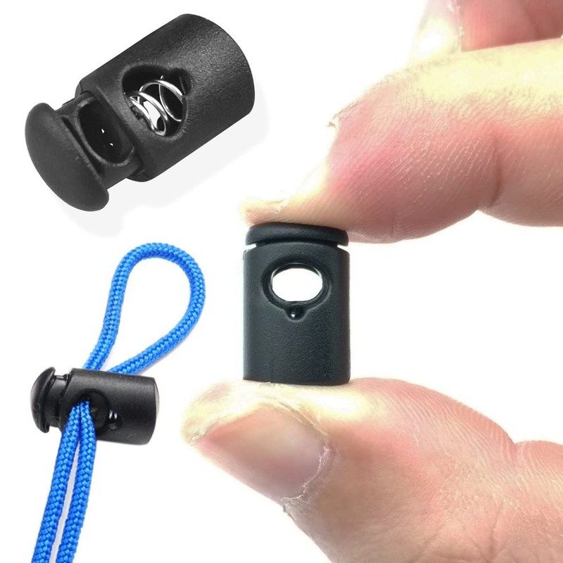 YINKE Spring Cord Stoppers, Hole Diameter Approx. 0.3 inches (8