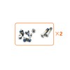 2x10 pcs Bottom Case Screws Set - Apple Macbook Air 13" A1369 A1466 (2010-2015)