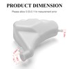 Overflow Coolant Recovery Tank & Cap for Yamaha Grizzly 660