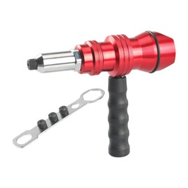 F Fityle Electric Rivet Drill Tool for 2.4mm-4.8mm Rivets Aluminum Alloy Rivet Nut Adapter Cordless