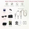 BFSD·DM Cell Phone Lanyard,4× Pads,1× Phone Leash,3× Adjustable Finger Strap,Universal