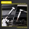 EMENTOL 5PCS 3/8" Drive Magnetic Spark Plug Socket Set, CR-V,