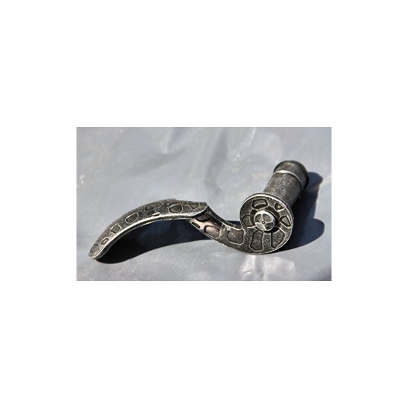 UHRIG Door Handle in Retro Look - Wrought Iron Handle