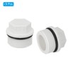 PATIKIL G3/4" Outer Hex Male Thread PPR Pipe Fitting End