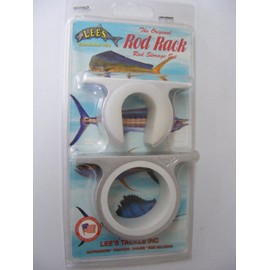 Lee's MC-70 Single Rod Rack Hanger Holder Lock Ring Silver Set - Fishing Boat MD