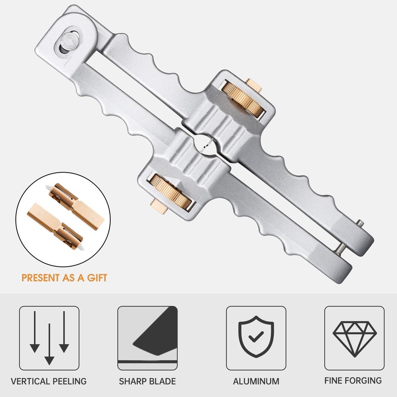 Duogalia Armored Fiber Optic Cable Stripper SI-01, Longitudinal & Window