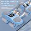 Automatic Rebound Ab Roller Wheel with Elbow Support - PVC,