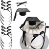 Congrats Bows Cake Toppers Class Of Cake Toppers with Black