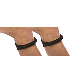 Cho-Pat Original Knee Strap, Patella Support for Runner's Knee, Jumper's Knee, Osgood Schlatter's, and Chondromalacia, Black, Small, 1 Pair | Cho-Pat